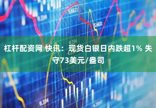 杠杆配资网 快讯：现货白银日内跌超1% 失守73美元/盎司